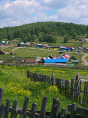 Республика Башкортостан. Деревня.