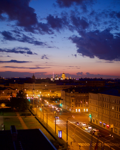 Белые ночи в Санкт-Петербурге