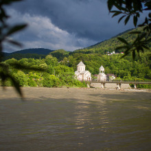 Пластунский мост и Храм