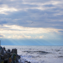 вид на Чёрное море