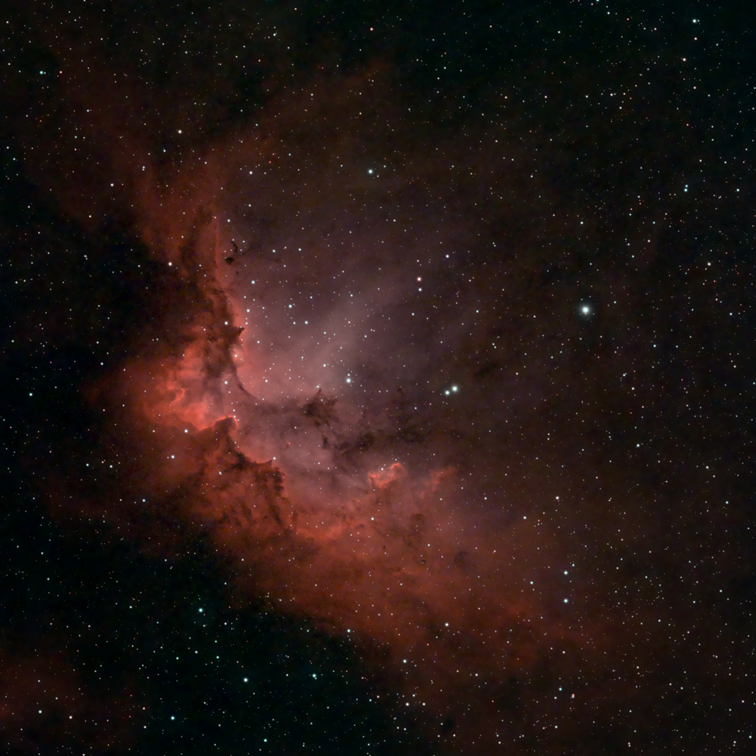 Туманность «Волшебник» NGC 7380